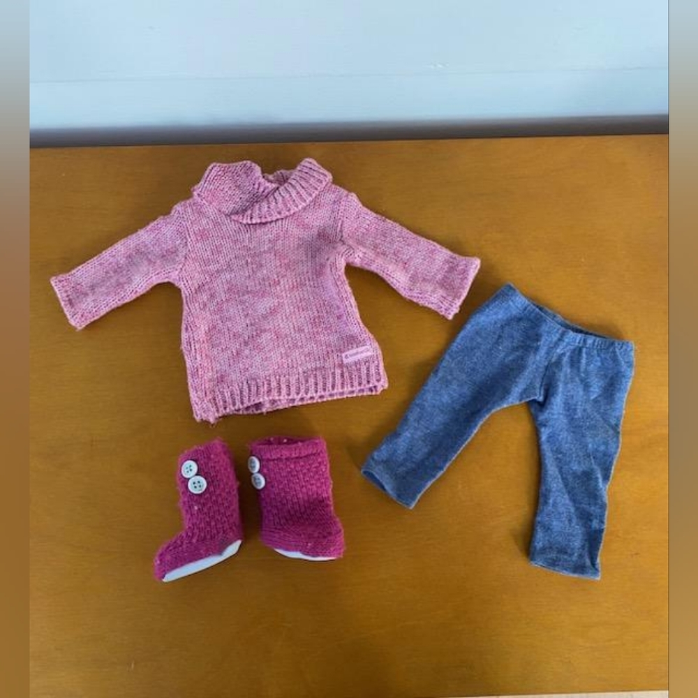 America Girl Retired Cozy Sweater Outfit